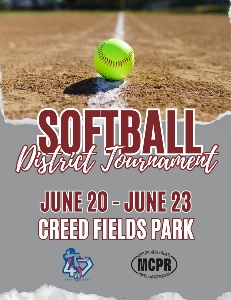 2024-softball-tournment-flyer Parks & Rec Hosts 2024 Softball Tournament at Creed Fields Park