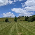 A large multipurpose field is behind the baseball field.